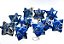 Colar Merkabah Pedra Lapis Lazuli Montagem Pino Prata 950 - Imagem 2
