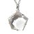 Colar Pentagrama Pedra Cristal Montagem na Garra Prata 950 - Imagem 5