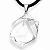 Colar Estrela de Davi Pedra Cristal Montagem Pino Prateado - Imagem 5