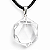 Colar Estrela de Davi Pedra Cristal Montagem Pino Prateado - Imagem 3