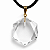 Colar Estrela de Davi Pedra Cristal Montagem Pino Dourado - Imagem 5