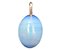 Colar Cabochão Pedra da Lua Opalina Pino e Presilha Prata 950 - Imagem 1