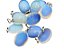 Colar Cabochão Pedra da Lua Opalina Pino e Presilha Prata 950 - Imagem 2
