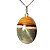 Colar Cabochão Jaspe Policromo Prata 950 Pino e Perinha - Imagem 7