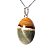 Colar Cabochão Jaspe Policromo Prata 950 Pino e Perinha - Imagem 8