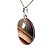 Colar Cabochão Jaspe Policromo Prata 950 Pino e Perinha - Imagem 3