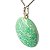 Colar Cabochão Amazonita Natural Castoação Prata 950 - Imagem 5