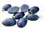 Colar Cabochão Quartzo Azul Castoação Pino Prata 950 - Imagem 2