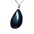 01 Pingente Nlux Gota Pedra Estrela Azul Prata 950 Pino e Perinha - Imagem 5