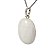Colar Cabochão Quartzo Leitoso Castoação Montagem Prata 950 - Imagem 3