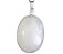 Colar Cabochão Quartzo Leitoso Castoação Montagem Prata 950 - Imagem 1
