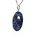 Colar Sodalita Azul Cabochão Montagem Pino Prata 950 - Imagem 3