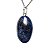 Colar Sodalita Azul Cabochão Montagem Pino Prata 950 - Imagem 5