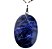 Colar Sodalita Azul Cabochão Montagem Pino Prata 950 - Imagem 2