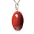 Colar Cabochão Jaspe Vermelho Castoação Montagem Prata 950 - Imagem 3