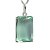 Colar Obsidiana Verde Pedra Facetado Prata 950 Garra - Imagem 1