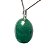 Colar Cabochão Pedra Aventurina Verde Prata 950 - Imagem 3