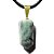 Colar Pontinha Pedra Esmeralda Natural Montagem Pino Dourado - Imagem 1