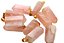 Colar Pontinha Pedra Quartzo Rosa Presilha E Pino Dourado - Imagem 2