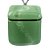 Colar Pedra Quartzo Verde Difusor Aromaterapia Ranhurado - Imagem 2