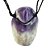 Colar Pedra Rolada Chevron Difusor Aromaterapia Ranhurado - Imagem 4