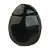 Colar Pedra Rolada Obsidiana Negra Aromaterapia Ranhurado - Imagem 2