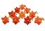 Colar Merkabah Pedra Quartzo Laranja Pino Dourada - Imagem 2