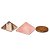 Kit 2 Mini Pirâmides Quartzo Rosa e Fumê Natural 10 a 20mm - Imagem 2