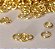 Kit 4 Argola Dourada de 3 mm Para montagem de Joias, Brincos, pingentes, pulseiras e Elos para Berloque - Imagem 2