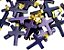 Colar Crucifixo Pedra Estrela Montagem Envolto Dourado - Imagem 6