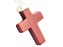 Colar Crucifixo Pedra do Sol Envolto em Prateado - Imagem 2