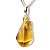 01 Pingente Nlux Pedrinha Citrino Natural 12mm Montagem Pino Prata 950 - Imagem 5