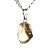 Colar Pedrinha Citrino Natural 12mm Montagem Pino Prata 950 - Imagem 1