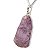 01 Pingente Nlux Pedrinha Lepidolita Mica Natural Montagem Prata 950 - Imagem 6