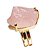 Anel Quartzo Rosa Bruto Aro Ajustável Média 30mm Dourado - Imagem 2