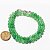 Colar Choker Bolinha 6mm Pedra Quartzo Verde Rolada 40cm - Imagem 3