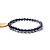 Pulseira Bolinha Pedra Estrela Fio Fibra de Silicone 6mm - Imagem 2