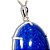 Colar Cabochão Oval Lapis Lazuli Montagem Garra Prata 950 - Imagem 2