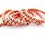 Pulseira Bolinha Pedra Hematita Rose Gold Fio Silicone - Imagem 4