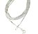 Colar Extra Cabochão Pedra Quartzo Cristal Garra Prata 950 - Imagem 3