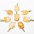 01 Pingente Nlux Cabochão Oval Hematoide Amarelo Garra Prata 950 - Imagem 5