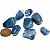 Colar Pedrinha Quartzo Azul Natural Montagem Pino Prata 950 - Imagem 9