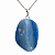Colar Pedrinha Quartzo Azul Natural Montagem Pino Prata 950 - Imagem 3