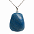 Colar Pedrinha Quartzo Azul Natural Montagem Pino Prata 950 - Imagem 7