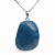 Colar Pedrinha Quartzo Azul Natural Montagem Pino Prata 950 - Imagem 5