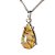 01 Pingente Nlux Gota Pedra Hematoide Dendrita 14mm Natural Prata 950 - Imagem 5