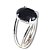 Anel Turmalina Preta Cabochão Oval 12mm Ajustável Prata 950 - Imagem 4