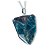 Colar Pontinha Apatita Azul Pedra Natural Pino Prata 950 - Imagem 3