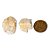 Kit 2 Goshenita ou Berilo Pedra Natural Bruto 63ct - Imagem 1