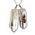 Colar Pontinha Pedra Cristal com Lodolita Montagem Prata 950 - Imagem 5